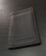 Brødrene portfel skóra naturalna czarny SW03 - mężczyzna