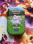 Pusta puszka Pokémon TCG: Pokemon GO - Mini Tin - Blissey