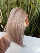 Kitka koloru platynowego blondu