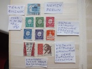 9szt. znaczki KOMPLETNY ROCZNIK Mi 182 BERLIN 1959 Niemcy RFN DROŻSZE