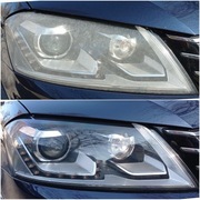 Polerowanie reflektorów samochodowych z powłoką ceramiczną 