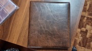 klaser album na banknoty / monety + strony na holdery i banknoty