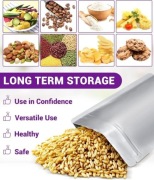 Woreczki moletowane / metalizowane / mylarowe 55 sztuk 22cm wys.x 15cm