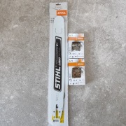 Prowadnica stihl Rollomatic ES 2x Łańcuch Stihl RS 50cm 3/8 1,6 mm 20"  