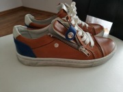 Skórzane Buty Chłopiec R 35 Skóra Naturalna Jak Nowe Miękka Skóra