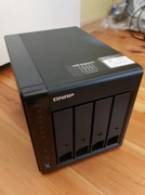 Serwer NAS, dysk sieciowy Qnap TS-451D2 + 4x 1TB WD Blue, jak NOWY