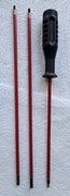 Wycior do czyszczenia broni 3-częściowy STIL CRIN + szczotki 7,62 mm i 9 mm