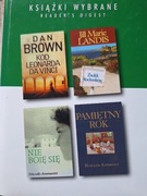 Książki wybrane: Dan Brown, Jill Marie Landis, N. Ammaniti, Ronald Anthony