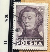 436 B, * kasowany, Kultura polska (2 wydanie)