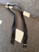 Czarny pasek z aksamitu