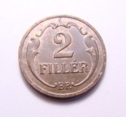 Węgry 2 filler 1937 PIĘKNA!