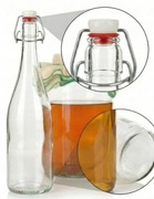 Zestaw do Fermentacji Do Domowych Napojów Soków Słoik 4L + 6 butelek 750 ml