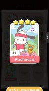 Monopoly Go Pochacco karta naklejka set 20 4*