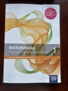 Matematyka 1 podręcznik + zbiór zadań ZPIR Nowa era