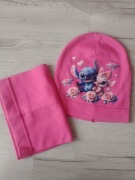 Czapka Stitch z szalikiem typu komin 