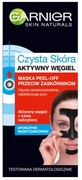 Garnier Czysta Skóra aktywny węgiel Maseczka peel-off do twarzy 50ml