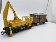 Playmobil 4053 pociąg budowlany kolejka lokomotywa Skala G 1980 rok