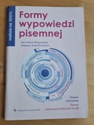 FORMY WYPOWIEDZI PISEMNEJ