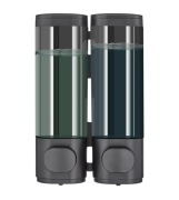 Dozownik do mydła szamponu żelu płynu do naczyń 2 komorowy Modunful 