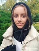 Czapka kominiarka czarna uniwersalna damska zimowa