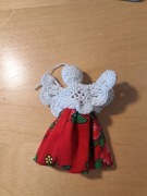 Aniołek - zawieszka świąteczna na choinkę