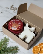 Świece sojowe świąteczne zapachowe prezent upominek na Mikołajki