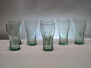 Szklanki Coca-Cola / Historyczne loga od 1900r. do 1994r.