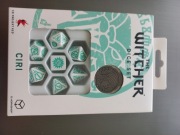 Wiedźmin zestaw kości RPG Ciri Prawo Niespodzianki