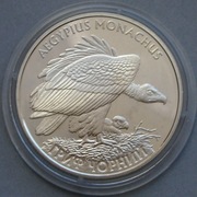 Ukraina 2 hrywny 2008 - Sęp Kasztanowaty - gryf - stan menniczy