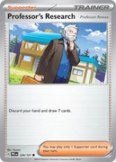 Professor's Research Professor Rowan - PRE 124 - Pokemon TCG