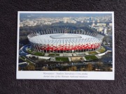 WARSZAWA STADION NARODOWY Z LOTU PTAKA