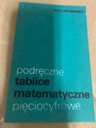 Jerzy Antoniewicz PODRĘCZNE TABLICE MATEMATYCZNE  T
