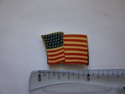 Magnes na lodówkę - 650g. USA Flaga METAL 