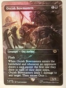 MTG Orcish Bowmasters *EXTRA* *FOIL*