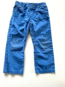 Granatowe klasyczne spodnie Lupilu 98 cm 3 lata na gumkę #1725