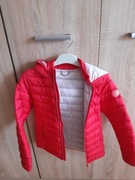 Kurtka przejściowa malinowa 140 krótka OK