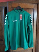 Hummel CORE 1/2 ZIP SWEAT S zielona bluza treningowa męska, nowa z metką