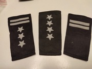 PAGONY LWP STARE CZARNE  sierżant 