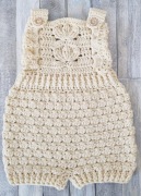 Romper niemowlęcy handmade 0-3 miesięcy, sesja zdjęciowa