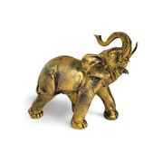 Figura Dekoracja Słoń z Podniesioną Trąbą