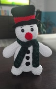 Bałwanek amigurumi