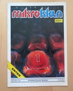 MIKROKLAN Zeszyt 1 1986. Numer premierowy(!)