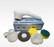 Nowa bezprzewodowa szczotka do czyszczenia plus 10szt głowic dysz, szczotek