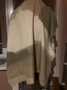 ZARA duża narzutka chusta szalik szal apaszka ombre oversize
