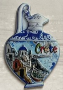   Akrylowy magnes na lodówkę KRETA Crete Grecja Chania Heraklion (9)