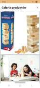 Gra zręcznościowa jenga Deluxe Tip-Tower 