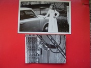 Dwa zdjęcia z lat 70-tych : Trabant i Fiaty 126 P