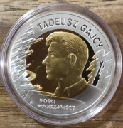 10 zł Tadeusz Gajcy 2009 r