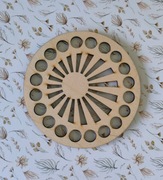 Baza dno koszyka spód koło 10cm makrama wzór 22kosz10