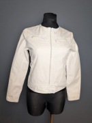 Biała kurtka przejściowa Reserved rozmiar S wiosenna bomberka